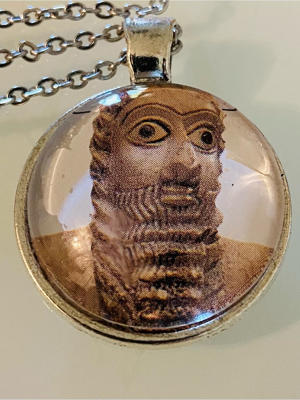 Ea-Nasir Pendant Necklace, Shitty Copper Meme Jewelry, Ancient Sumerian